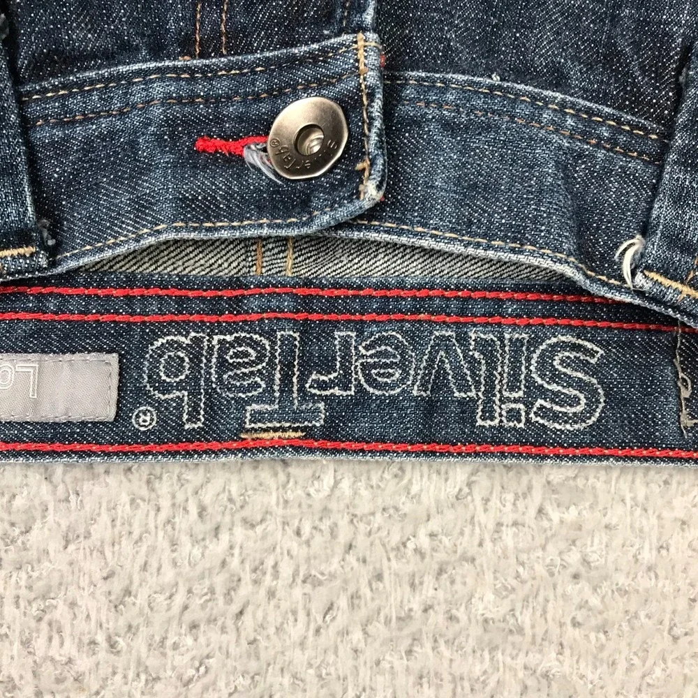Levis Silvertab Jeans Mens‎ 34 (34x27) Loose Relaxed Skater Y2K Grunge Hip Hop